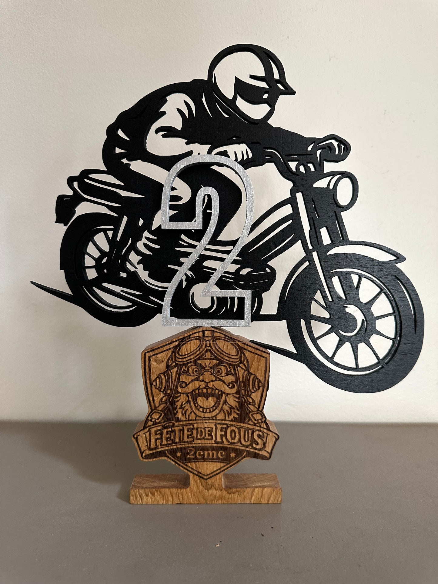 Trophée 100% sur-mesure et personnalisable