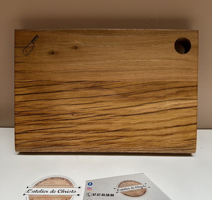 Planche à découper type " billot " Personnalisable