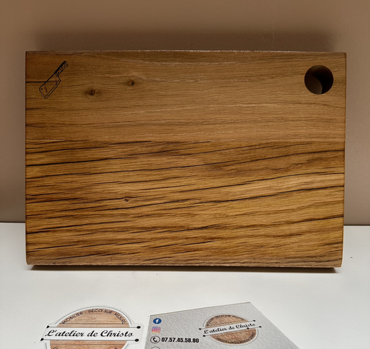 Planche à découper type " billot " Personnalisable