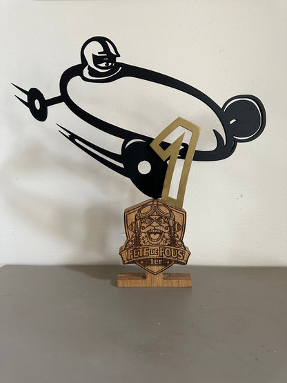 Trophée 100% sur-mesure et personnalisable