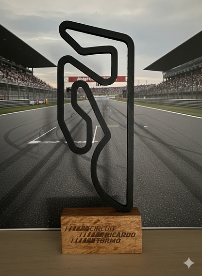 Trophée circuit décoration Moto Gp/F1