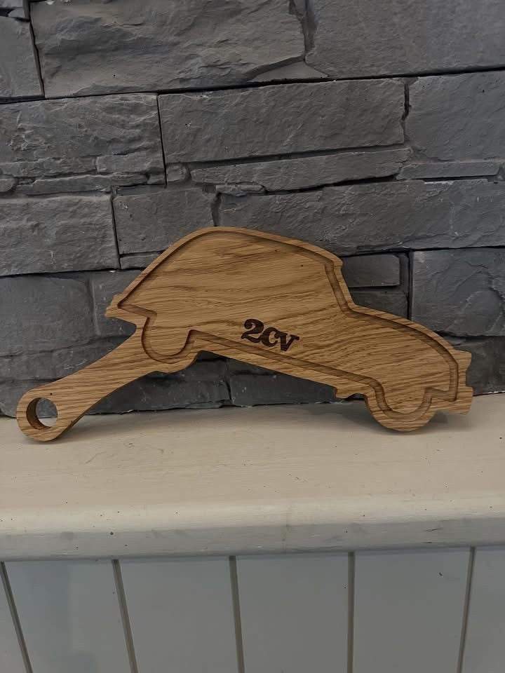 Planche apéro automobile sur mesure