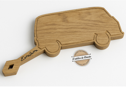 Planche apéro automobile sur mesure