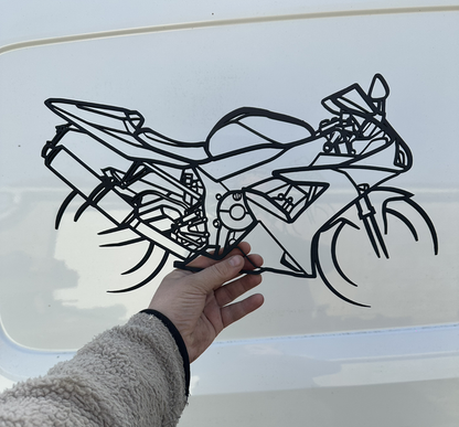 Votre moto en déco mural