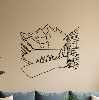 Chalet au bord du lac