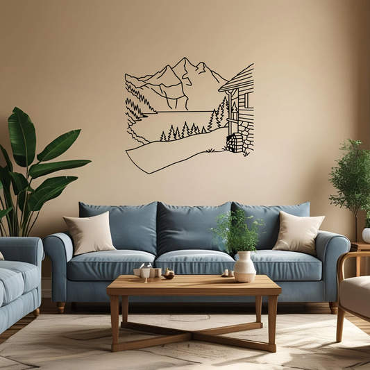 Chalet au bord du lac