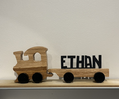 Véhicule prénom enfant