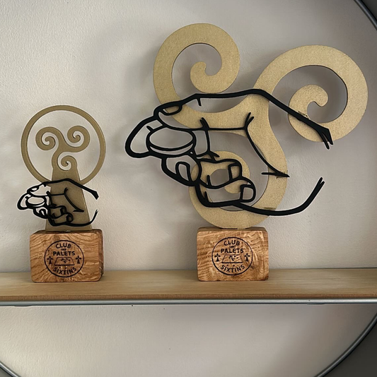 Trophée 100% sur-mesure et personnalisable